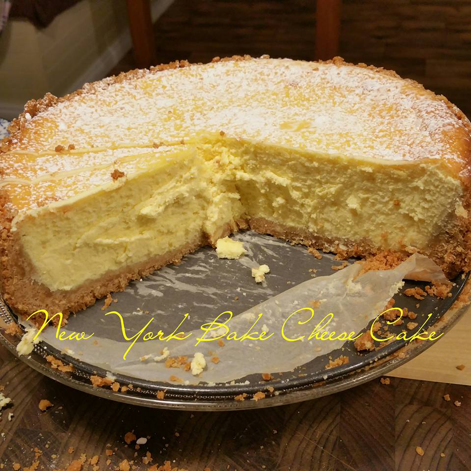 kelembutan Classic New York Bake Cheese Cake by Heppy Kusuma Eller