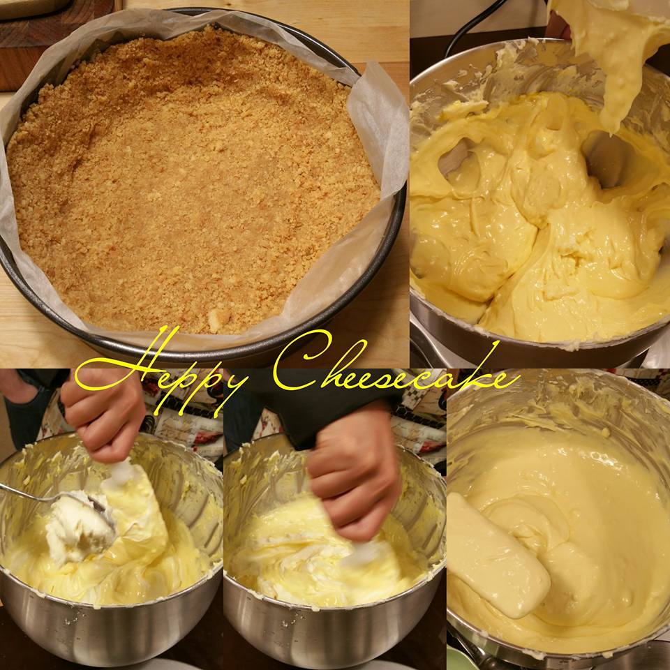step pembuatan Classic New York Bake Cheese Cake by Heppy Kusuma Eller
