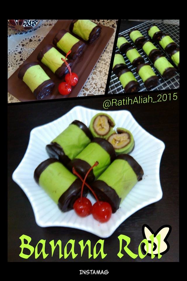 Banana Roll Cake by Khaerati Aliah