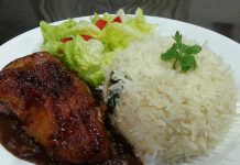 Butter Rice & Teriyaki Chicken by Arie Setya