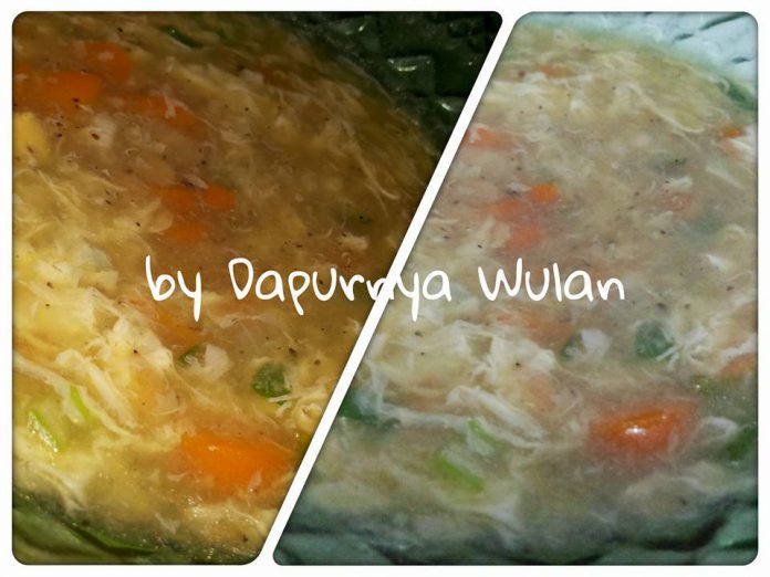 Soup a la Chinese Restaurant by Ayu Wulandari Surbakti