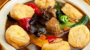 resep Sapo Tahu Jamur by Setia Wati - chinnese food, masakan asia, olahan jamur, olahan tofu, resep asia