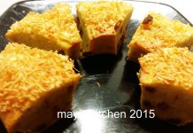 Cake Pisang Kismis Keju by Chen May Liang