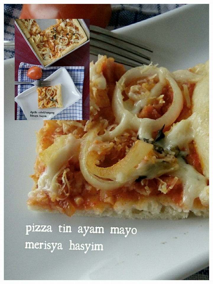 Pizza tim ayam mayo by Merisya Hasyim - langsungenak.com