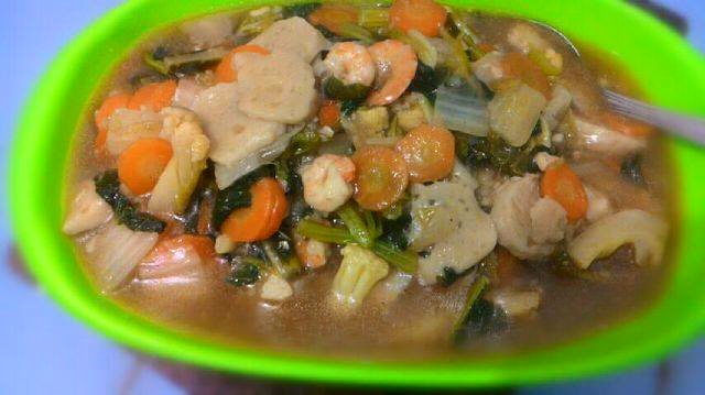 Capcay Kuah Sayur Udang by Yuni Fayola Chickid s Capcay Kuah Sayur Udang by Yuni Fayola Chickid s