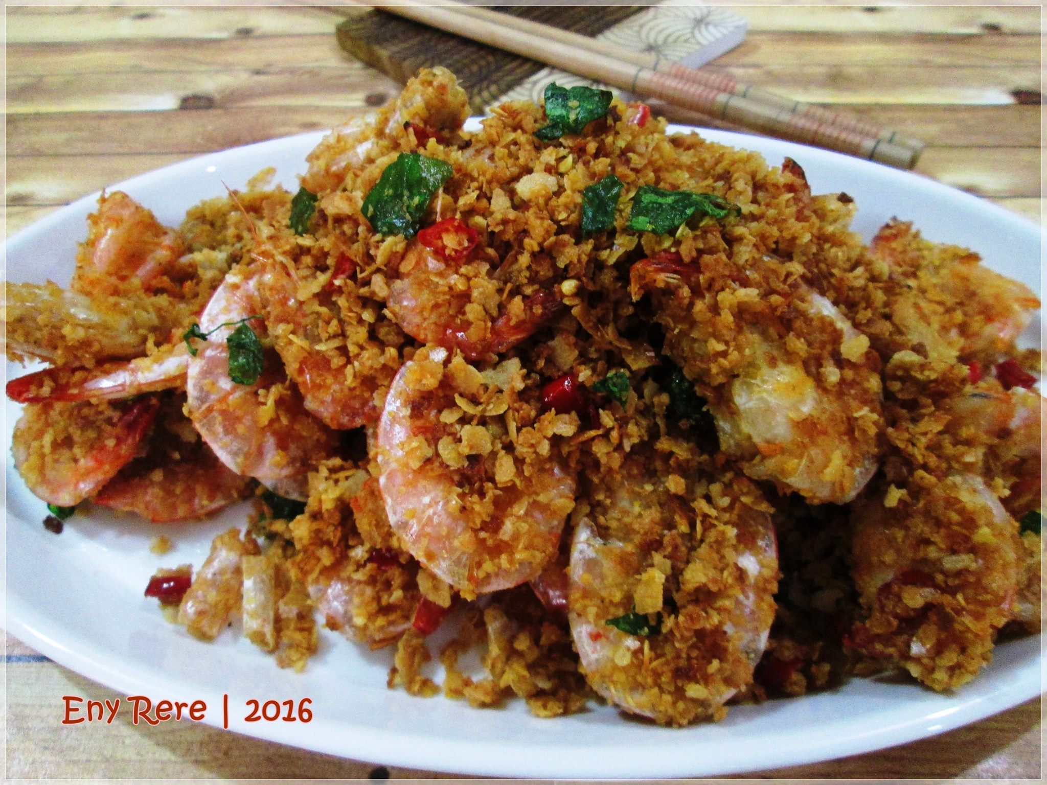 Udang Goreng Nestum by Eny Rere