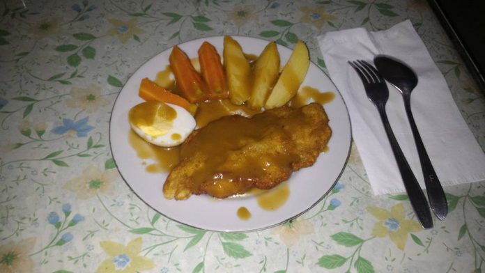 Chicken Steak with Brown Sauce by Alice Mylani Hatmagiri