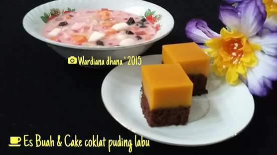 Cake Coklat Puding Labu by Wardiana Dhana