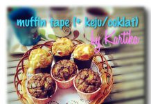 Resep Muffin Tape Keju Coklat By Tiek Metiara As'ad