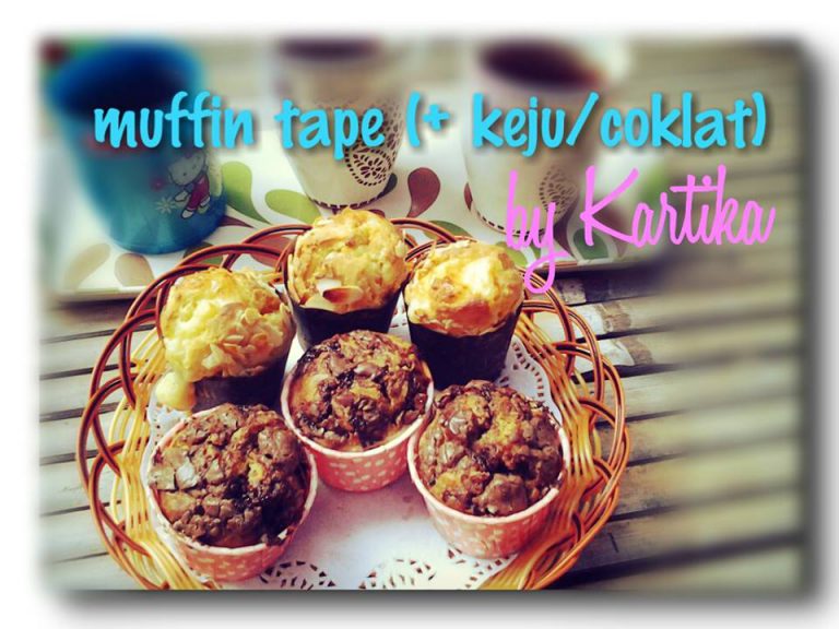 Muffin Tape Keju Coklat