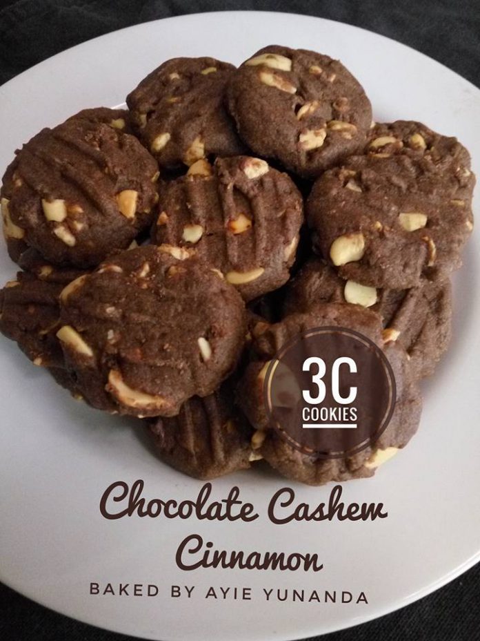 3C cookies * Chocolate Cashew Cinnamon * ( Kukis Coklat 
