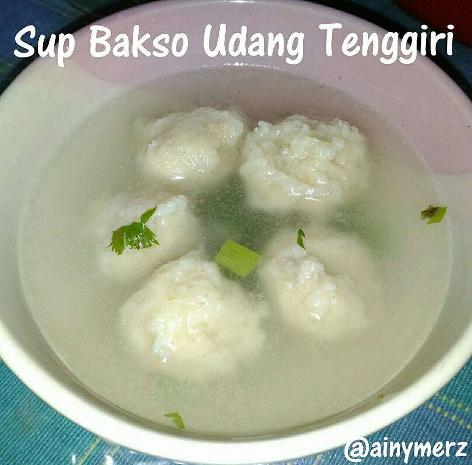 Sup Bakso Udang Tengiri by Kurnia Nuraeni