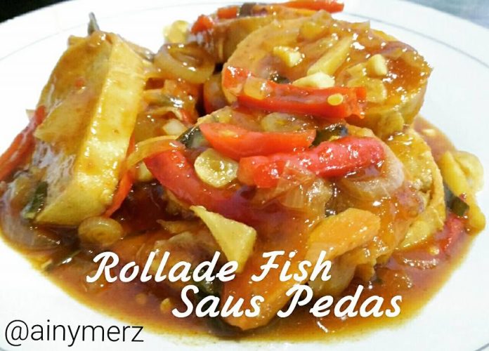 resep olahan bandeng Rollade Fish Saus Pedas by Kurnia Nuraeni