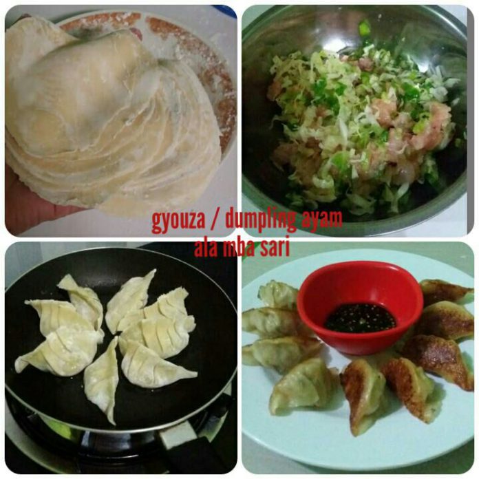 Gyouza/Dumpling Ayam by Sari Prabowo