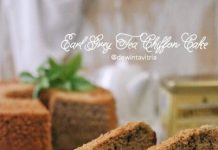 Earl Grey Tea Chiffon Cake by Dewinta Vitria Maharani
