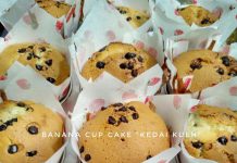 Cup Cake Pisang Praktis by Kedai Kueh