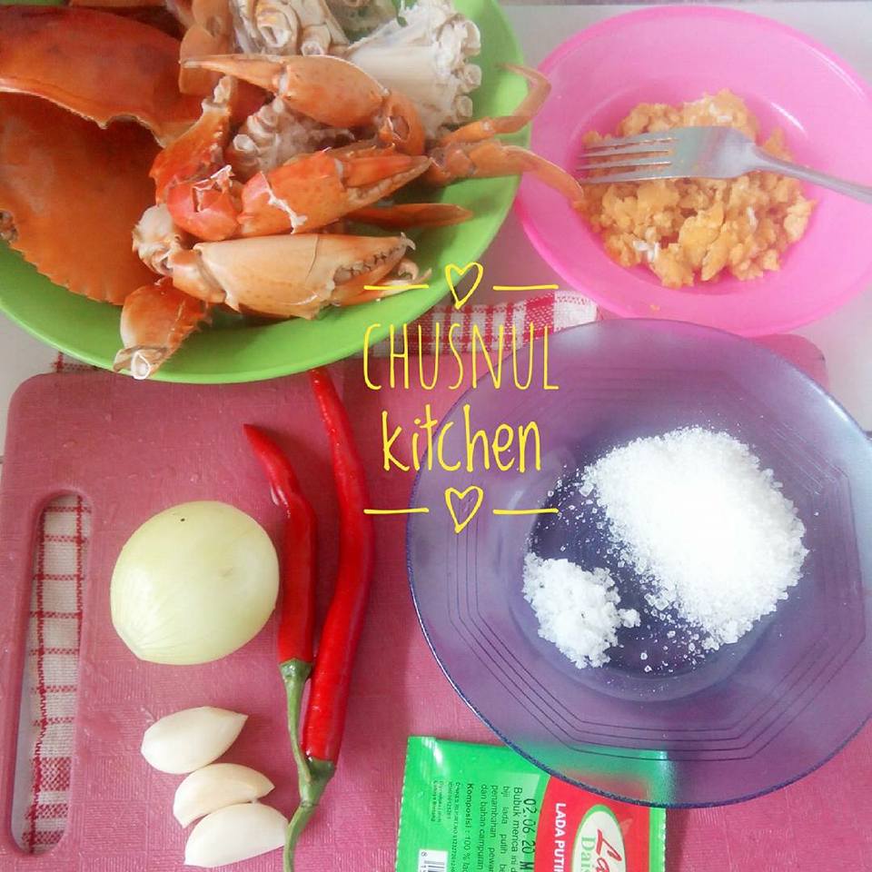 resep Kepiting Telur Asin by Chusnul Yah BulBul