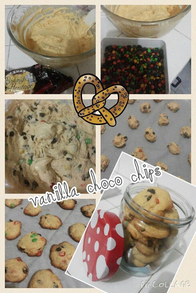 Vanilla Choco Chips Cookies by Utami Agustina Gallacher