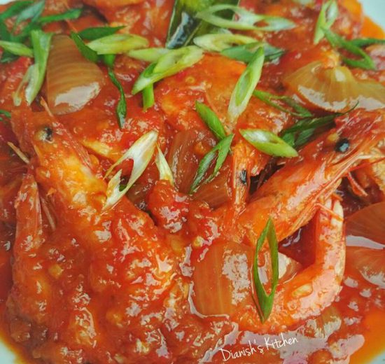 udang saus padang