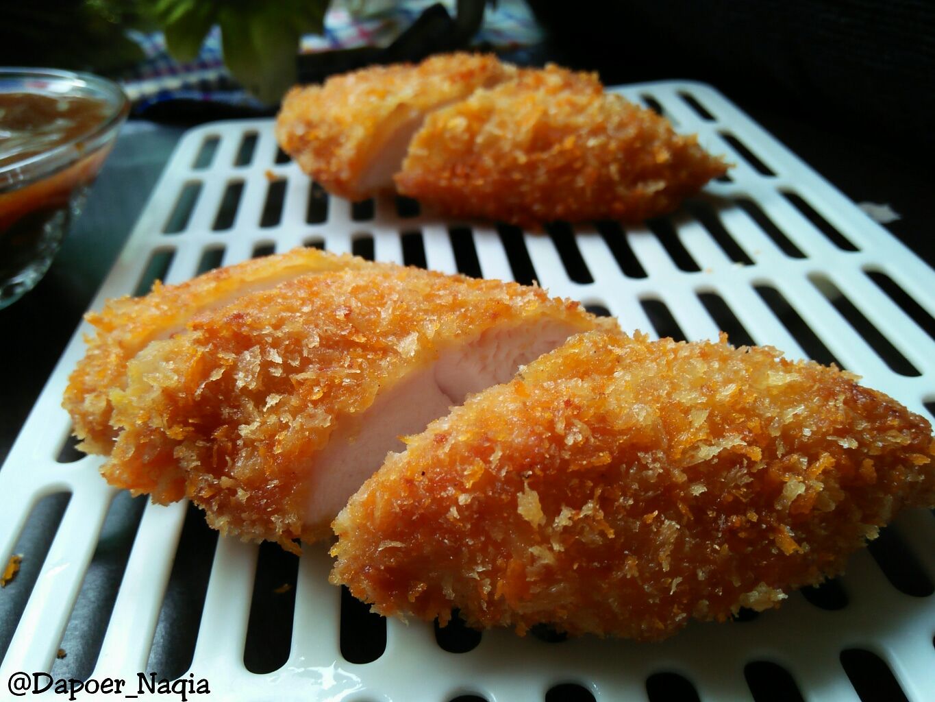 Chicken Katsu with Barbeque Sauce by Uyung Dhepy Yunitasari