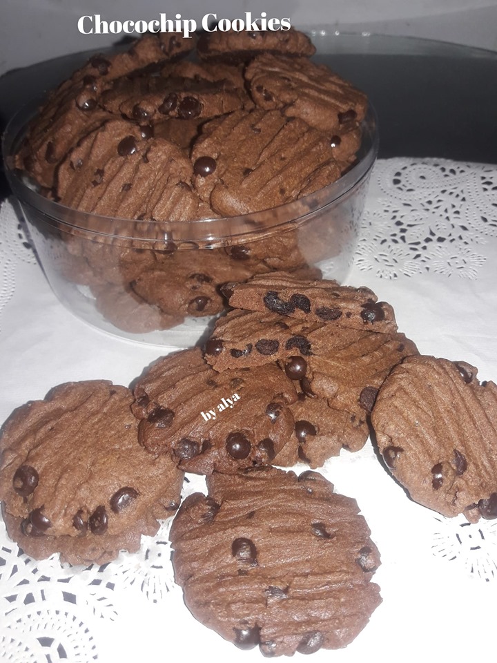 Double Chocolate Cookies by Neng Alya Dewina