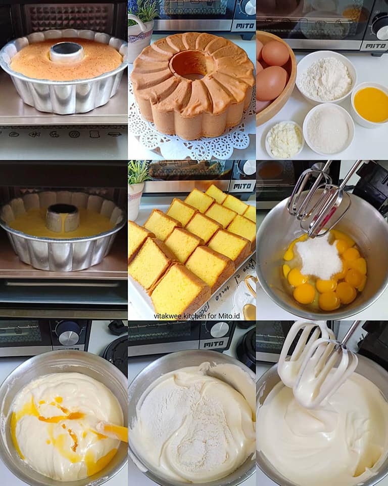 bahan CAKE KUNING TELUR aka cake Jadul by Vita Lim