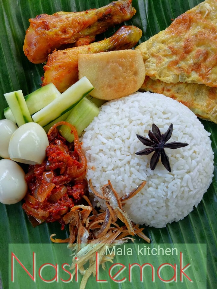 Nasi Lemak By Mala Muhammad Anwar Langsungenak Com