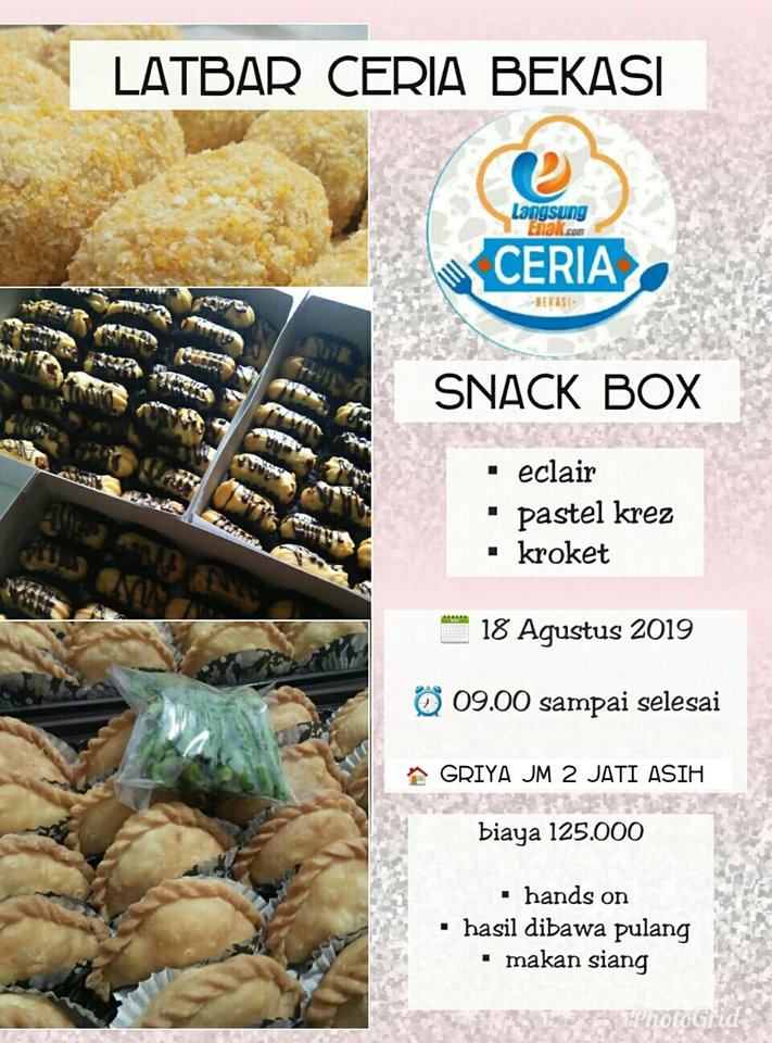 LATBAR SNACK BOX LE CERIA BEKASI