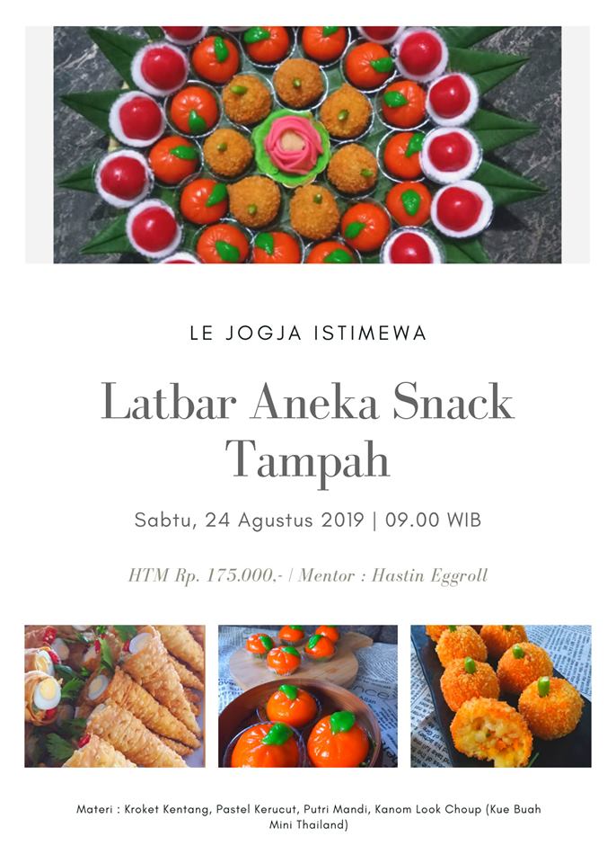 LATBAR snack tampah LE Jogja Istimewa