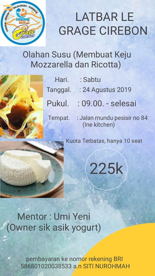 Latbar Keju LE Grage Cirebon