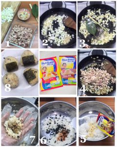 Chicken Onigiri by Pingkan R. Aditya - olahan ayam, olahan nasi, onigiri