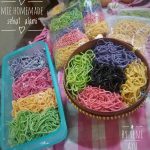 Mie homemade warna-warni by Yeni Ayu