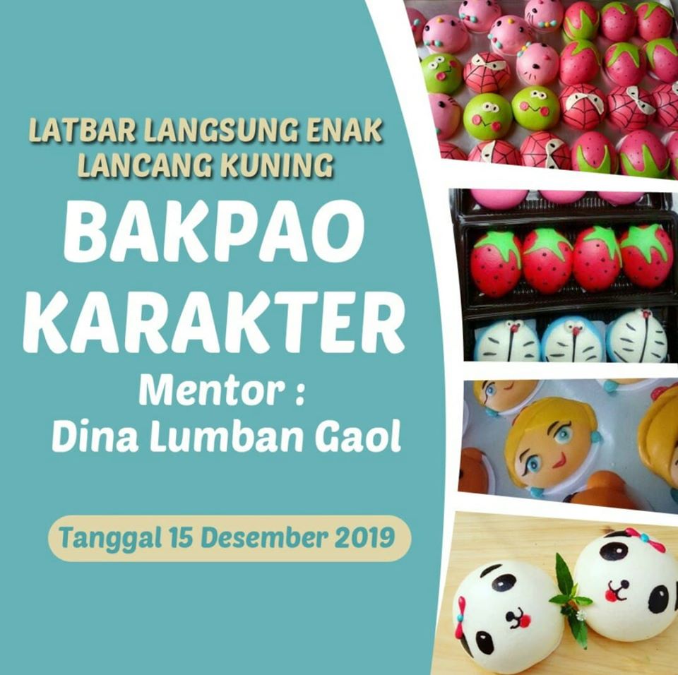 LATBAR LANGSUNG ENAK LANCANG KUNING - bakpao karakter -