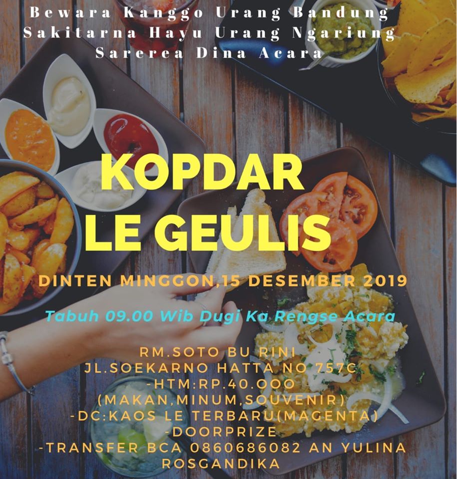 Kopdar LE_Geulis Bandung
