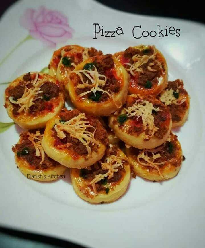PIZZA COOKIES by Dianish's Kitchen