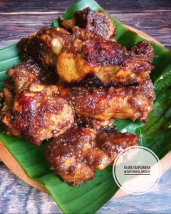 Ayam bacem panggang by Anggraini - kreasi ayam, kuliner tradisional, masakan tradisional, olahan baceman