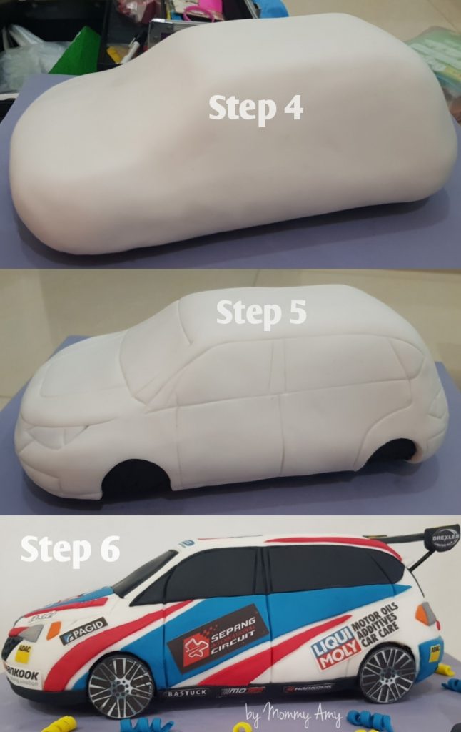 Step by step Racing Car 3 Dimensi by Amitya Koesnowadi 2