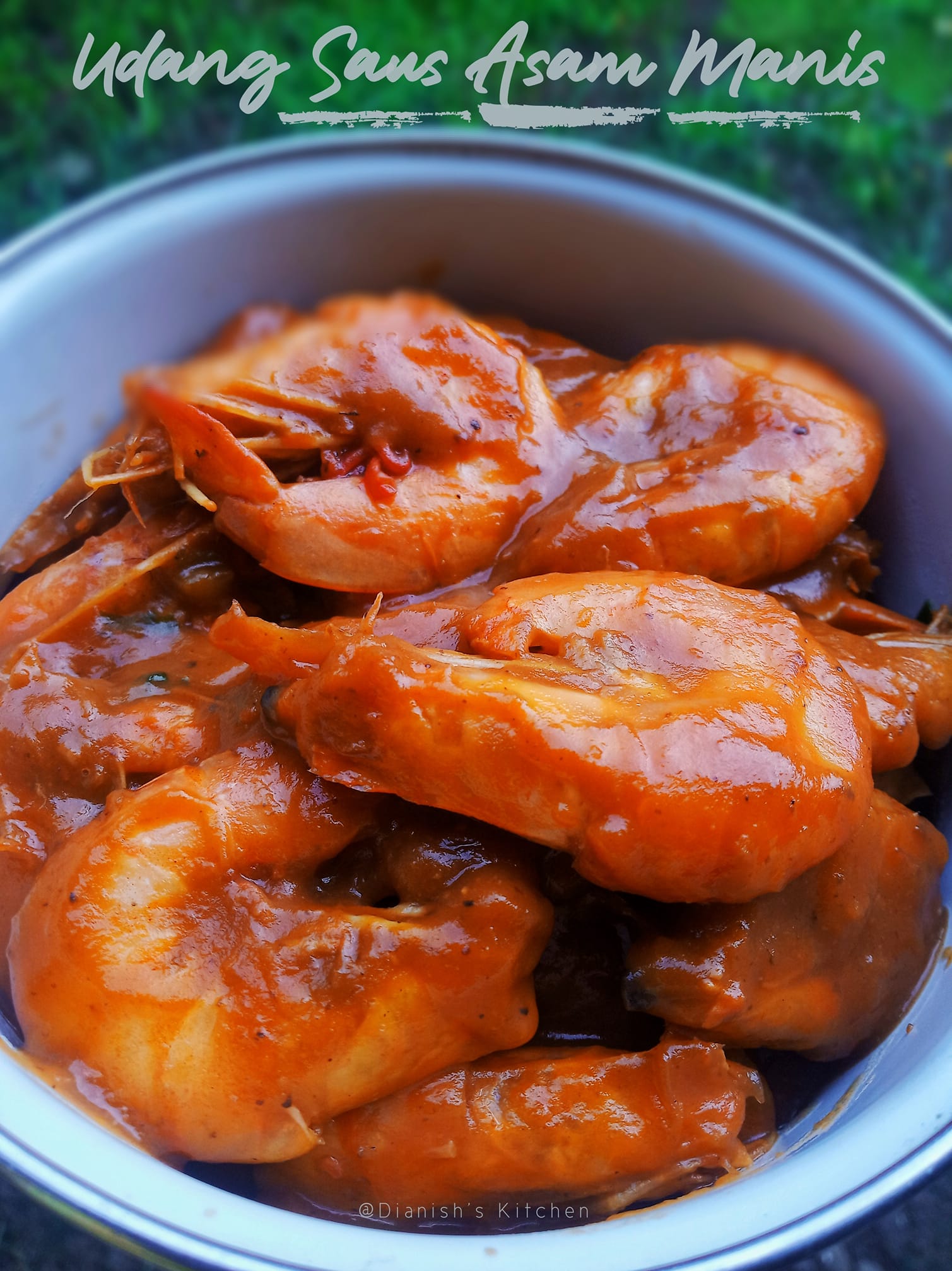 resep UDANG SAUS ASAM MANIS by Dianish's Kitchen
