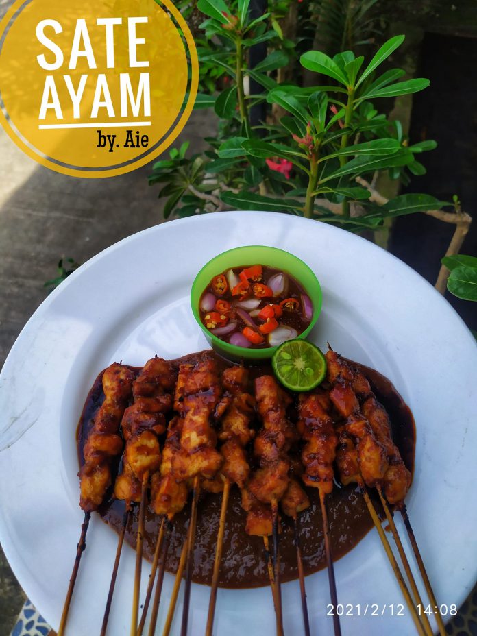 resep Sate Ayam by Aie Ibune AryaQila