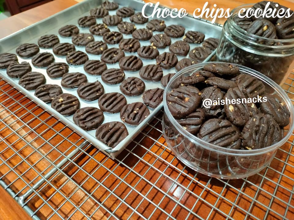 Cemilan anak-anak di rumah Cookies Chocochips by Cindy Priscillia AP