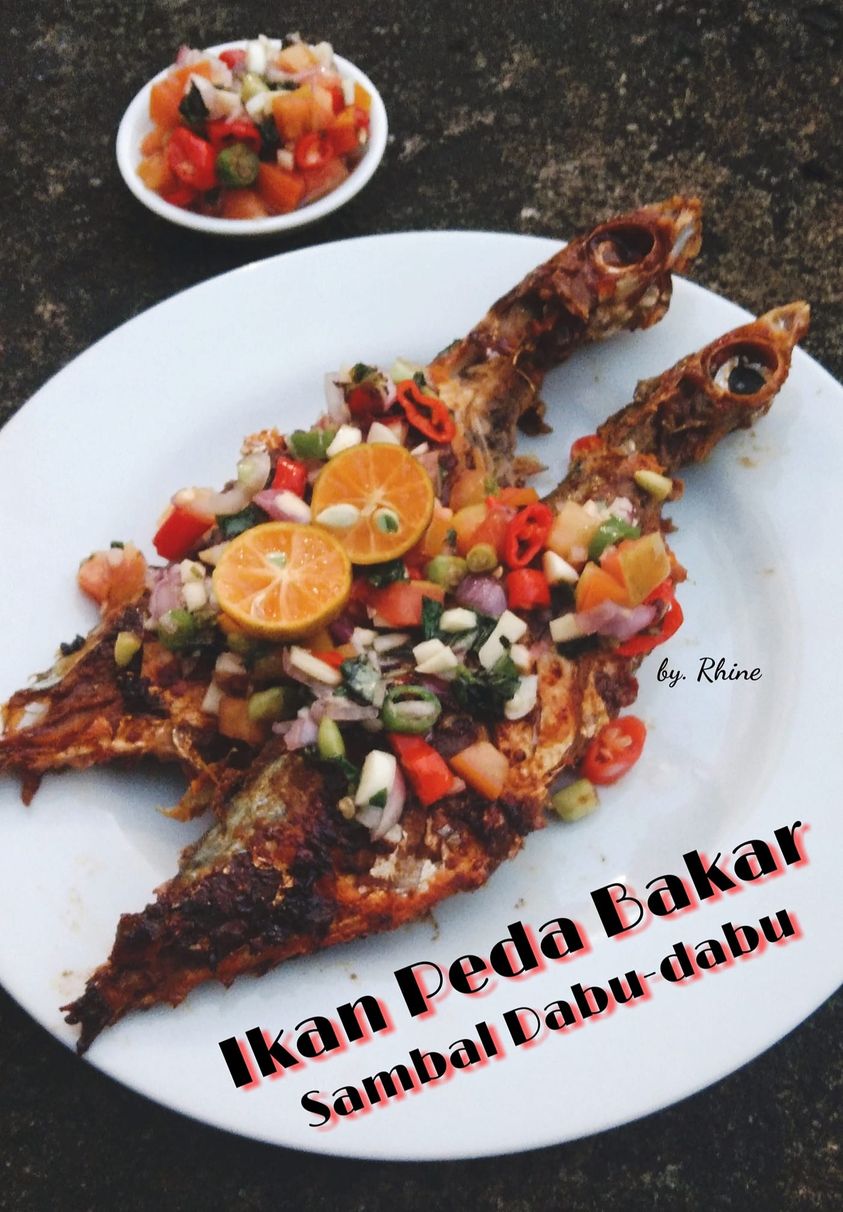 memasak Ikan Peda Bakar Sambal Dabu-dabu by Rhinecha