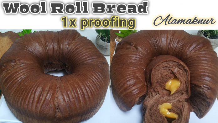 roti viral wool roll bread by Nurhayati Nurhayati