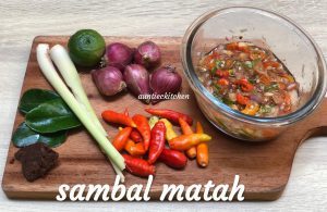 sambal khas Bali Sambal Matah by Auntiec Auntiec - aneka sambal, kreasi sambal, kuliner khas bali, sambal enak indonesia, sambal khas