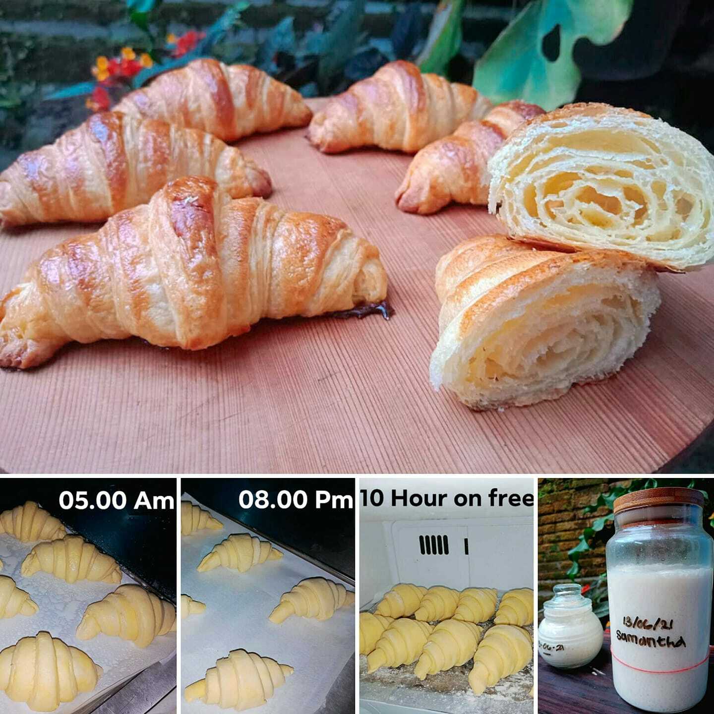 Sourdough Croissant ( Samantha natural yeast ) by Dodik Aprianto