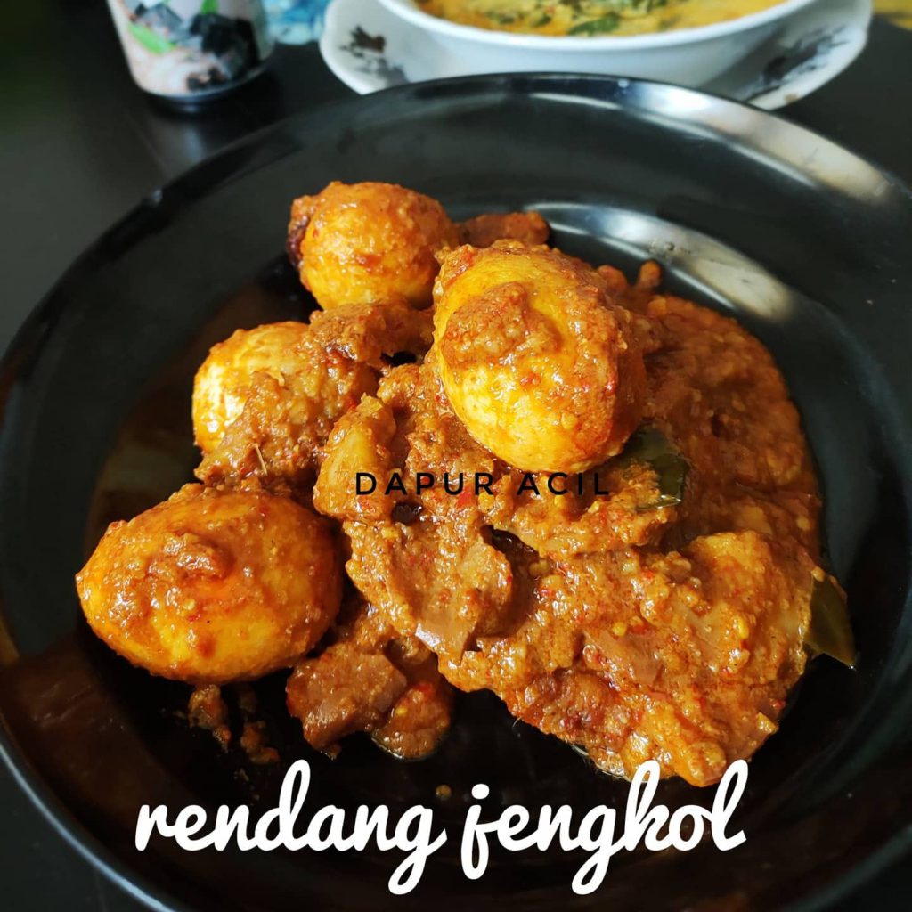 rendang jengkol by Hameeda