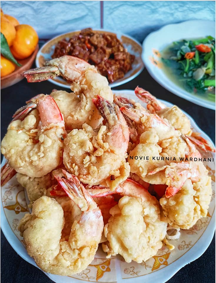 resepnya simpel TUMIS SAWI Orek tempe udang by Novie Kurnia Wardani 2