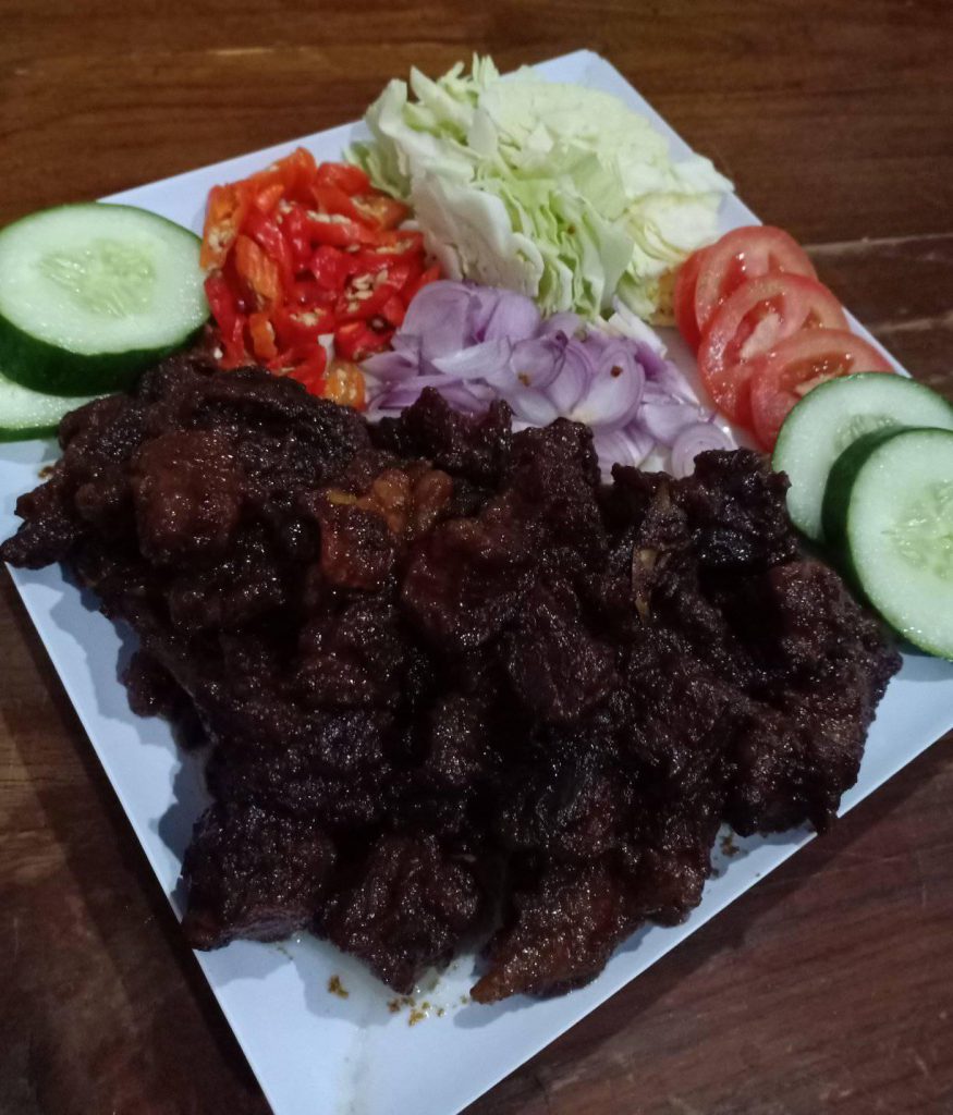 mau sate tapi nggak punya panggangan SATE GORENG by Prima Rosalina