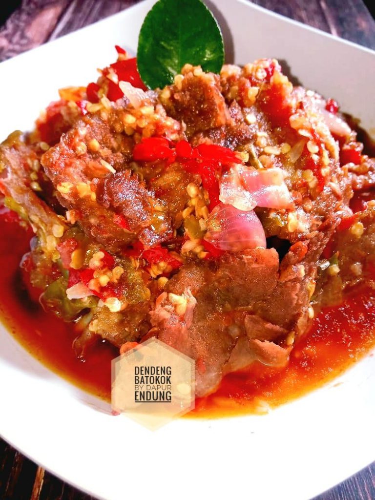 menu menyambut lebaran Dendeng batokok by Dapurnya Anggie