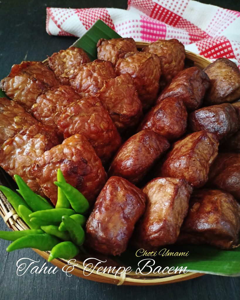 wow enak sekali tahu dan tempe bacem by Choti Umami