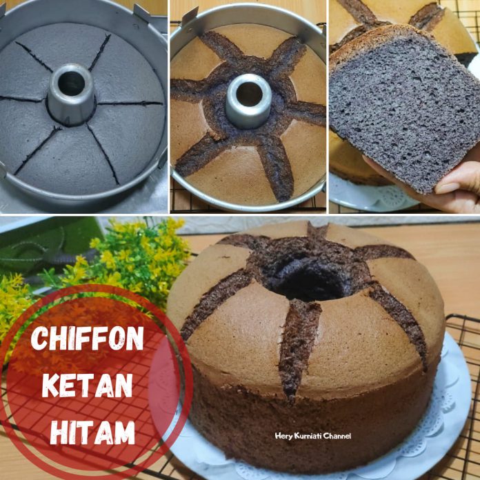 Resep Chiffon Ketan Hitam by Hery Kurniati